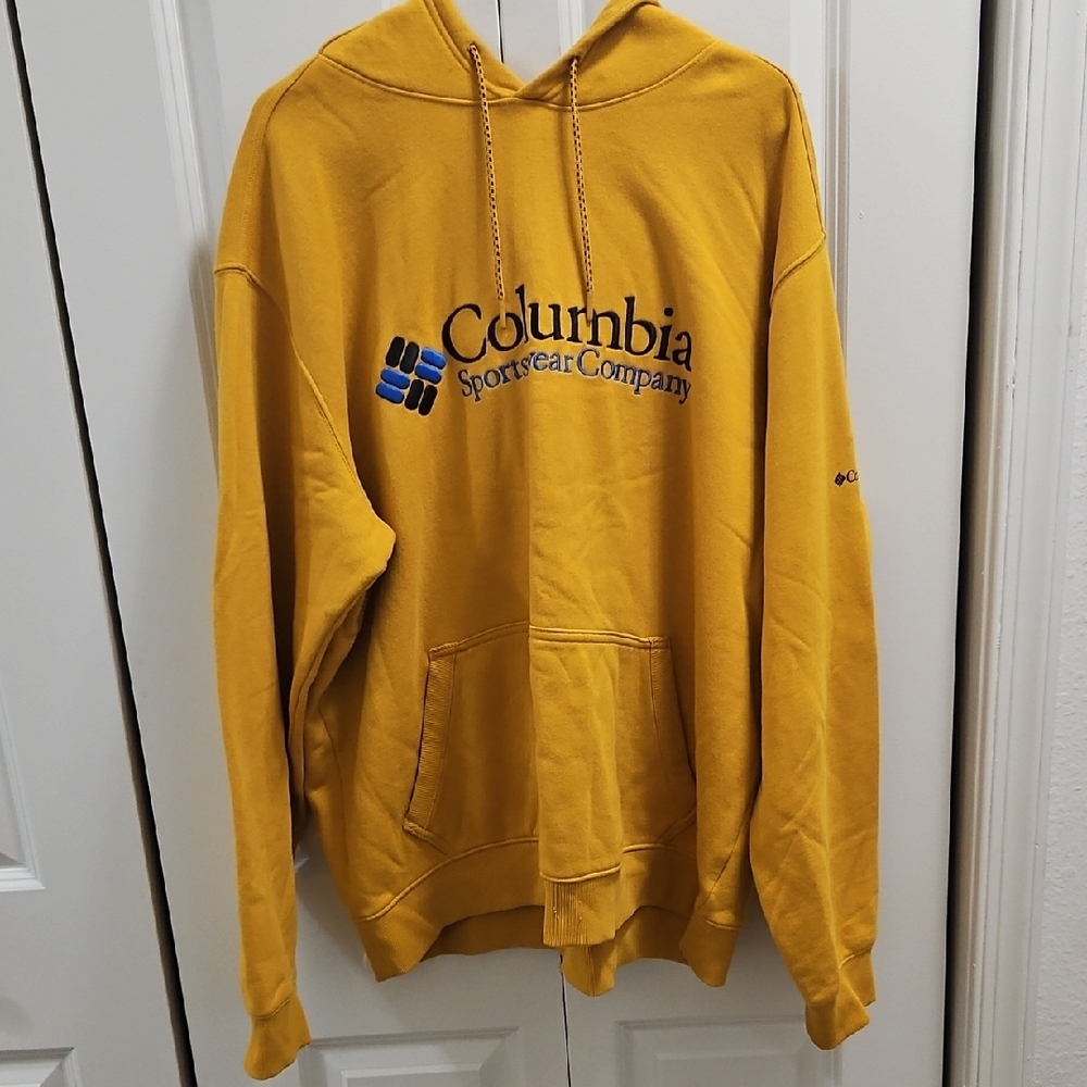 Columbia Golden Yellow Men's Hoodie